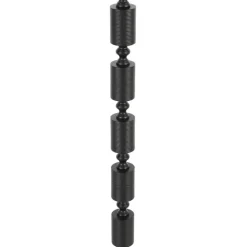 Light & Living Vloerlamp Gitaya - Zwart - Ø18cm