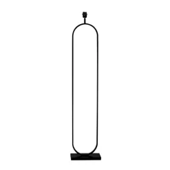 Staande Lampen-Light & Living Vloerlamp Jamiri - Zwart - 30x15x142cm