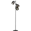 Staande Lampen-Leen Bakker Vloerlamp Janet - zwart - Ø35 x 160 cm