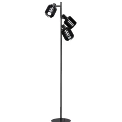 Staande Lampen-Leen Bakker Vloerlamp Janet - zwart - Ø35 x 160 cm