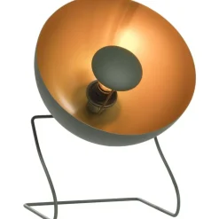 Staande Lampen-Leen Bakker Vloerlamp Lumen groen metaal E14 29x35x25 cm