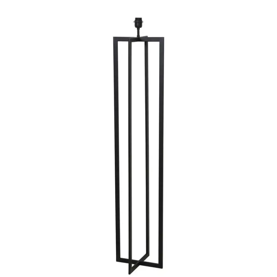 Light & Living Vloerlamp Mace - Zwart - 30x30x140cm
