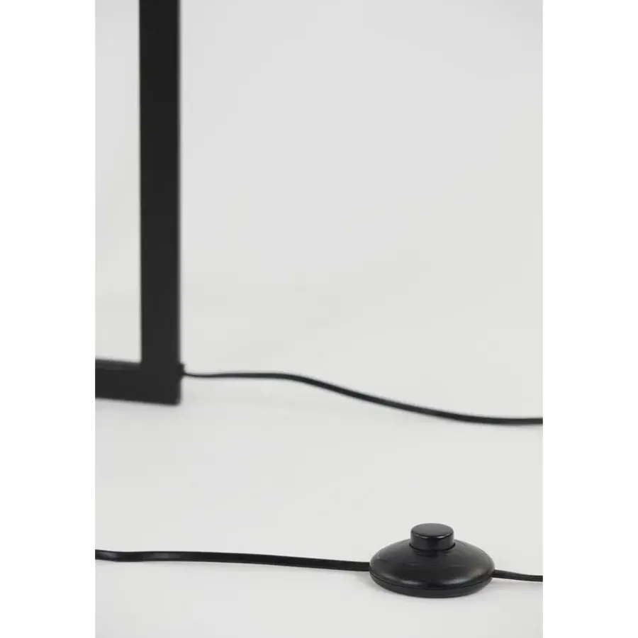 Light & Living Vloerlamp Mace - Zwart - 30x30x140cm