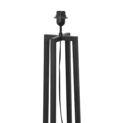 Light & Living Vloerlamp Miley - Zwart - 25x130cm