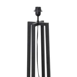 Light & Living Vloerlamp Miley - Zwart - 25x130cm