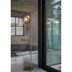 Staande Lampen-Light & Living Vloerlamp Rakel - Antiek Brons - 45x28x160cm