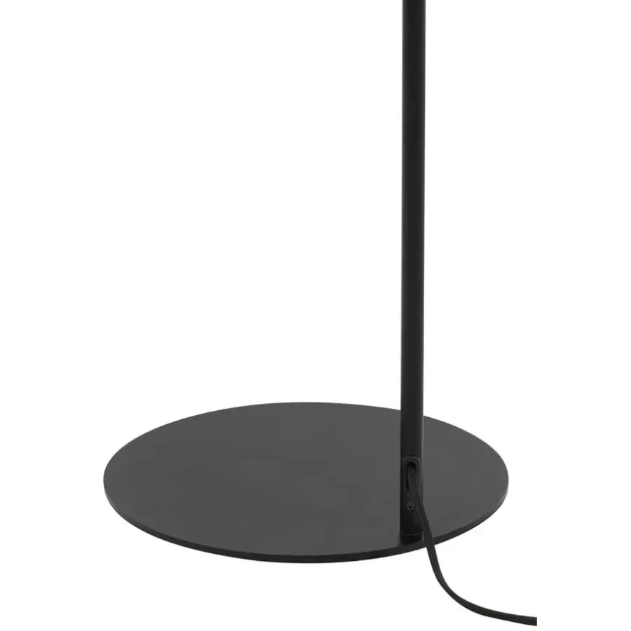 Staande Lampen-Light & Living Vloerlamp Rakel - Zwart - 45x28x160cm