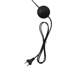 Staande Lampen-Light & Living Vloerlamp Rakel - Zwart - 45x28x160cm