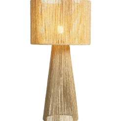 Leen Bakker Vloerlamp Senne - naturel papier - E27 - 69xØ36 cm