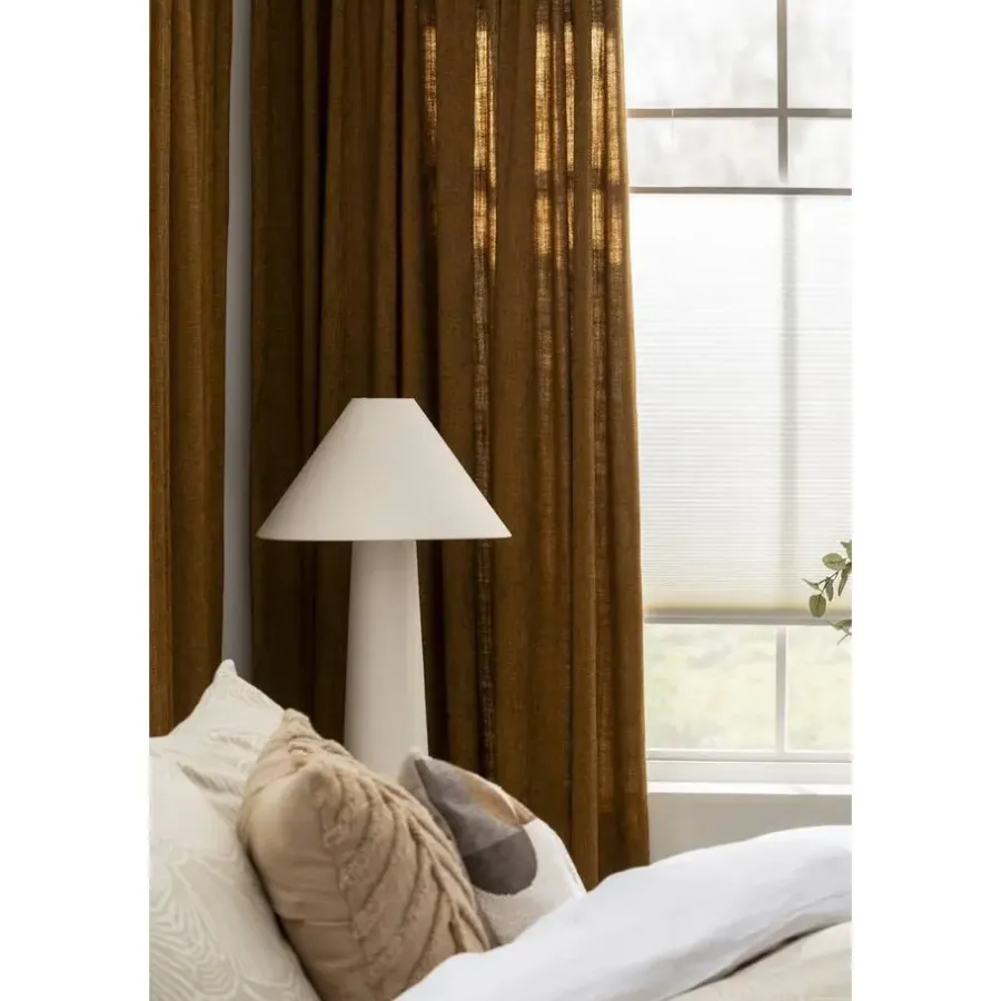 Leen Bakker Vloerlamp Skye - beige - Ø50x140 cm