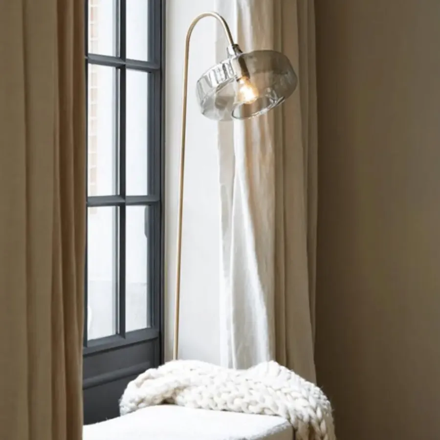 Light & Living Vloerlamp Solna - Antiek Brons - 45x29,5x160cm