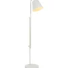 Leen Bakker Vloerlamp Xemm - beige metaal - E27 - 110x30xØ25 cm