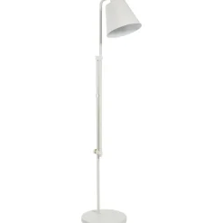 Leen Bakker Vloerlamp Xemm - beige metaal - E27 - 110x30xØ25 cm