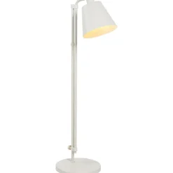 Leen Bakker Vloerlamp Xemm - beige metaal - E27 - 110x30xØ25 cm