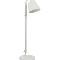 Leen Bakker Vloerlamp Xemm - beige metaal - E27 - 110x30xØ25 cm