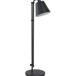 Staande Lampen-Leen Bakker Vloerlamp Xemm - zwart metaal - E27 - 110x30xØ25 cm