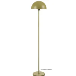 Leen Bakker Vloerlamp Yuki E27 - groen metaal - 150xØ30 cm