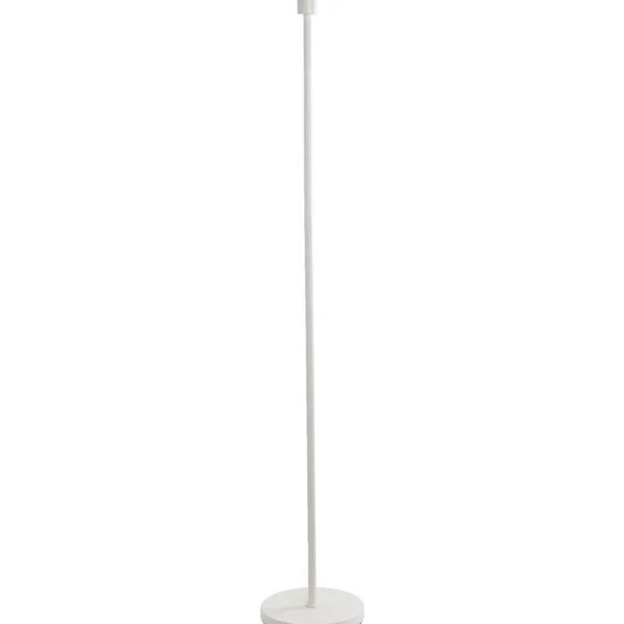 Leen Bakker Voet vloerlamp Moon - lichtgrijs - 149xØ25 cm