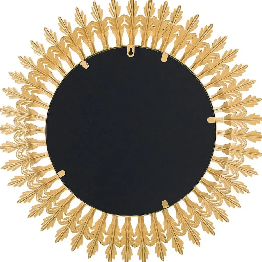 Spiegels-Beliani VOREY - Wandspiegel - Goud - Metaal