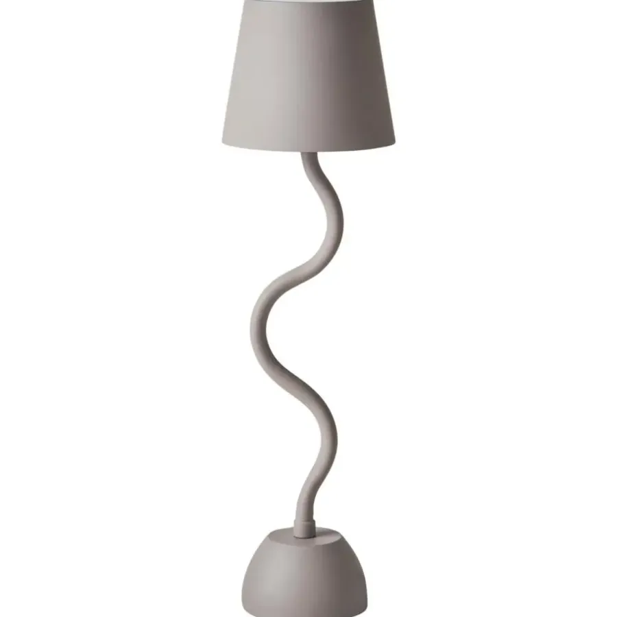 Tafellampen-Leen Bakker VOUGA - Tafellamp - Beige - Aluminium/IJzer