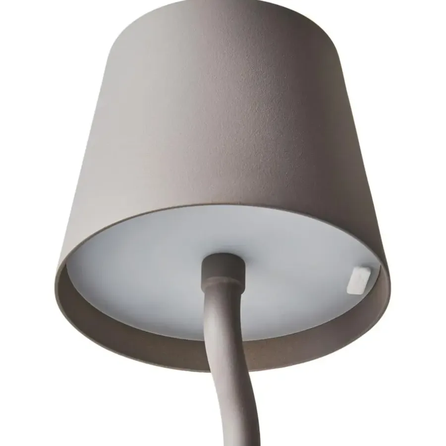 Tafellampen-Leen Bakker VOUGA - Tafellamp - Beige - Aluminium/IJzer