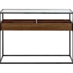Beliani WACO - Consoletafel - Zwart - Metaal
