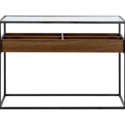 Beliani WACO - Consoletafel - Zwart - Metaal
