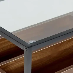 Beliani WACO - Consoletafel - Zwart - Metaal