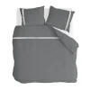 Walra - Dekbedovertrek Timeless Chic - 200x220 cm - Antraciet