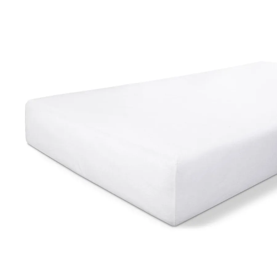 Matrasbeschermers En Moltons-Walra - Molton Cotton Cover - 80x200 cm - Wit