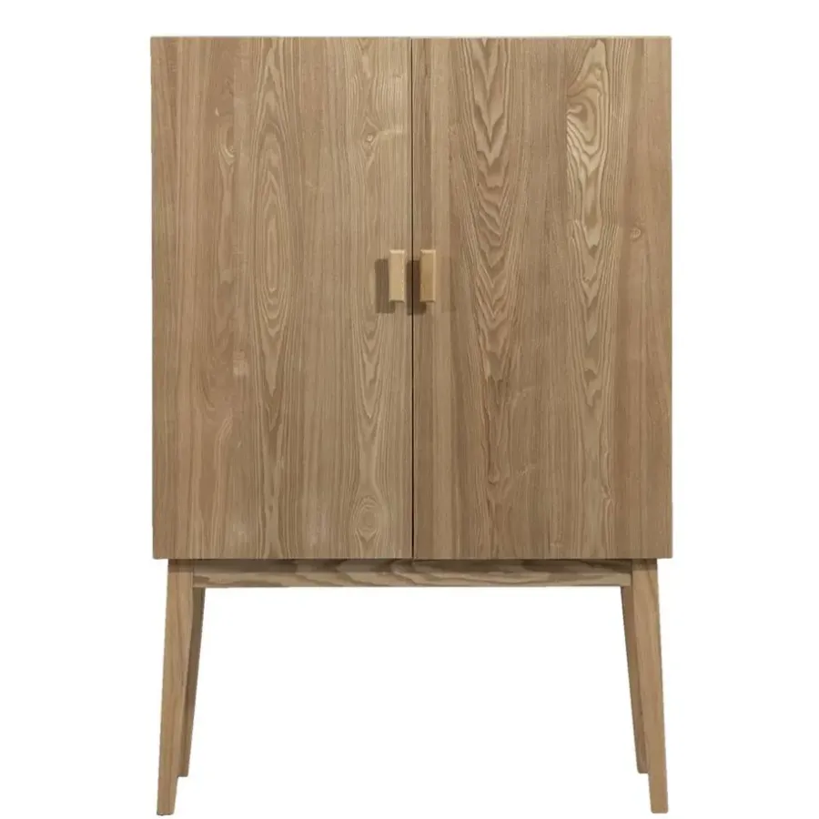 Wandkasten-Leen Bakker Wandkast Enea - essen naturel - 150x100x40 cm