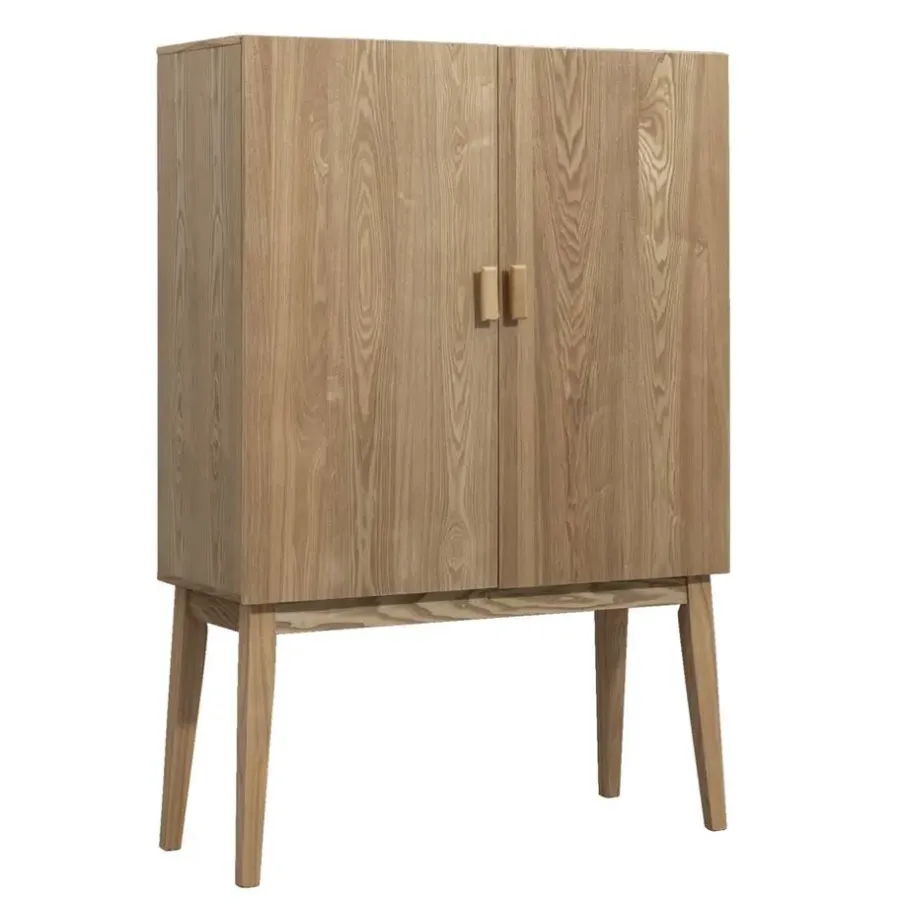 Wandkasten-Leen Bakker Wandkast Enea - essen naturel - 150x100x40 cm