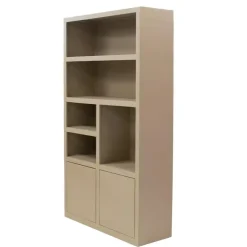 Wandkasten-Giga Meubel Wandkast Hardhout Beige - 120x45x220cm - Xander