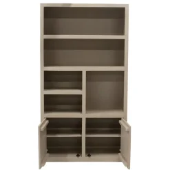 Wandkasten-Giga Meubel Wandkast Hardhout Beige - 120x45x220cm - Xander
