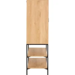 Giga Living Wandkast Naturel Eikenlook - 80x40x140cm - Juna