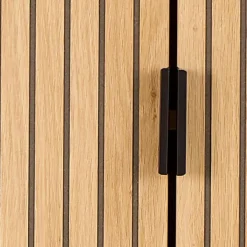Giga Living Wandkast Naturel Eikenlook - 80x40x140cm - Juna