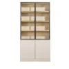 Leen Bakker Wandkast Virgil - zand - 220x110x40 cm