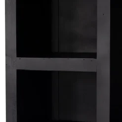 Wandkasten-Giga Meubel Wandkast Zwart - 80x45x220cm - Kast Xander
