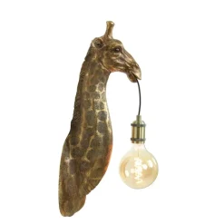 Light & Living Wandlamp Giraffe - Antiek Brons - 20.5x19x61cm