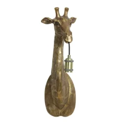 Light & Living Wandlamp Giraffe - Antiek Brons - 20.5x19x61cm