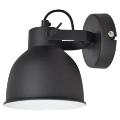 Wandlampen-Urban Interiors Wandlamp Industrial Large Ø14cm Vintage black