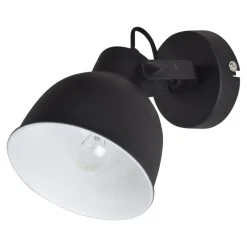 Wandlampen-Urban Interiors Wandlamp Industrial Large Ø14cm Vintage black
