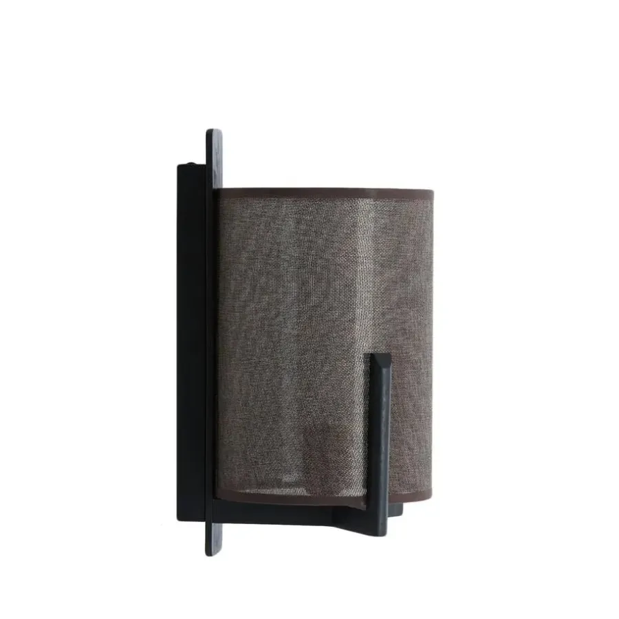 Light & Living Wandlamp Litto - Mat zwart - 22x18x36cm