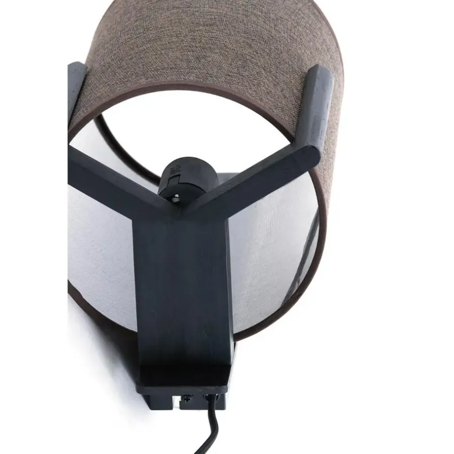 Light & Living Wandlamp Litto - Mat zwart - 22x18x36cm