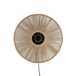 Light & Living Wandlamp Lyra - Bruin - Ø43cm