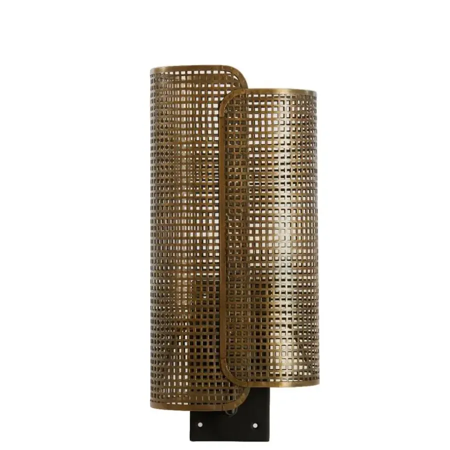 Light & Living Wandlamp Maci - Brons - 20x16x45cm