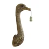 Light & Living Wandlamp Ostrich - Brons - 25x19x72cm