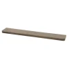 Wandplanken-Giga Living Wandplank Bruin Acaciahout - 120x20x4cm - Carve