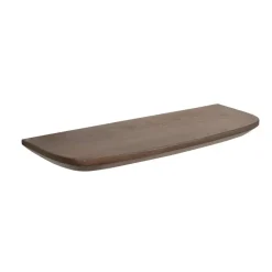 StarFurn Wandplank Bruin Hout - Set van 3 - 60x20x15cm - Gusta