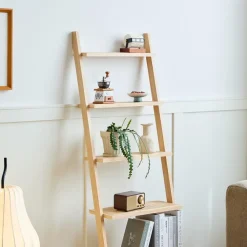Nordlys Wandplank Ladder van Massief Natuurlijk Hout